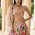 MULTICOLOR GEORGETTE SEQUINS & THREAD EMBROIDERED STITCHED LEHENGA CHOLI