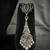 Oxidised Silver Floral Choker Necklace Set with Jhumka Earrings for Women, Traditional Navratri Garba Jewellery