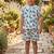 White cotton screen printed co-ord set for boy