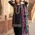 Black Color Embroidery Work Silk Blend Salwar Suit