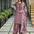 Onion Pink Color Embroidery Work Silk Blend Salwar Suit