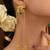 Kashmiri Gold Plated Elephant Long Chain Tassel Earrings for Women | Traditional Statement Dangler Earrings