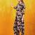 Black rayon floral printed ethnic kurta palazzo set