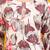 Off-white rayon floral printed ethnic kurta palazzo set