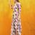Off-white rayon floral printed ethnic kurta palazzo set