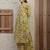 Mustard rayon floral printed ethnic kurta palazzo set