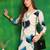 White rayon tie dye printeded ethnic kurta palazzo set