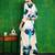 White rayon tie dye printeded ethnic kurta palazzo set