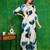 White rayon tie dye printeded ethnic kurta palazzo set