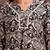 Grey rayon geometric printed ethnic kurta palazzo set