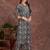 Teal rayon geometric printed ethnic kurta palazzo set