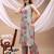 Turquoise rayon floral print ethnic kurta palazzo set