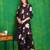 Wine cotton floral print ethnic kurta palazzo set
