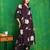 Wine cotton floral print ethnic kurta palazzo set