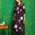 Wine cotton floral print ethnic kurta palazzo set