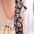 Wine rayon floral print ethnic kurta palazzo set