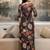 Multicolor silk blend floral print ethnic kurta palazzo set