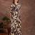 Grey rayon floral print ethnic kurta palazzo set