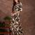 Grey rayon floral print ethnic kurta palazzo set
