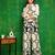 Off-white rayon geometric print ethnic kurta palazzo set