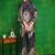 Navy-blue rayon floral print ethnic kurta palazzo set
