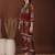 Multicolor rayon floral print ethnic kurta palazzo set