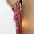 Pink rayon geometric print ethnic kurta palazzo set