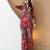 Pink rayon geometric print ethnic kurta palazzo set