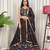 Navratri Special Chocolate  Mirror Work Chaniya Choli