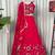 Navratri Special Rani Pink  Mirror Work Chaniya Choli