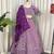 Designer Lavender Cotton Silk Chaniya Choli for Navratri & Festive Wear