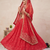Women's Red Bandhani Print Georgette Chaniya Choli Set for Wedding & Garba