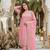 Light Pink Color Embroidery And Sequance Work Silk Blend Salwar Suit