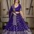 Women's Vichitra Silk Lehenga Choli