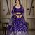 Women's Vichitra Silk Lehenga Choli