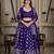 Women's Vichitra Silk Lehenga Choli