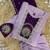 Lavendar & wine embroidered straight kurti palazzo set with dupatta