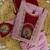 Pink & rani pink embroidered straight kurti palazzo set with dupatta