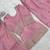 Pink glass roman silk embroidered farshi shalwar suit set with dupatta