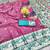 wine zari woven baluchari traditional saree with blouse piece