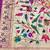 light purple purple zari woven paithani silk blend  traditional saree with beads embroidery blouse piece