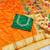mustard zari woven paithani silk blend  traditional saree with beads embroidery blouse piece