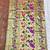 mehendi zari woven paithani silk blend  traditional saree with beads embroidery blouse piece