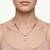 925 Sterling Silver Rose Gold Plated Celestial Charm Star Pendant Necklace  Set for Women