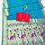 rama zari woven paithani silk blend  traditional saree with beads embroidery blouse piece