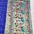 navy blue zari woven paithani silk blend  traditional saree with beads embroidery blouse piece