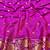 mehendi zari woven banarasi silk blend traditional saree with blouse piece
