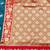 firozi zari woven banarasi silk blend traditional saree with blouse piece