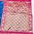 navy blue zari woven banarasi silk blend traditional saree with blouse piece