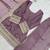 Purple embroidered frendy silk kurta palazzo set with dupatta for women